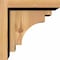 Ekena Millwork Mediterranean Smooth Corbel w/Backplate, Western Red Cedar, 7 1/2"W x 8"D x 8"H COR08X08X08MED01SWR - alternate 2